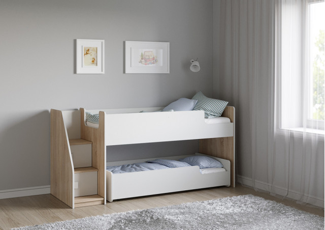 Двухъярусная кровать Легенда К402.41 в Белово