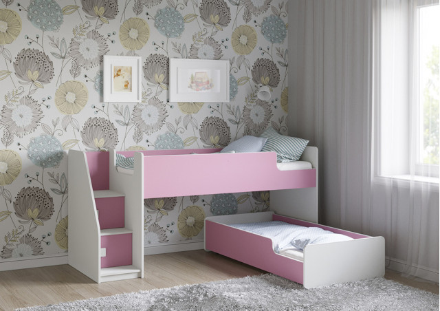 Детская выкатная кровать Легенда К402.41 в Белово